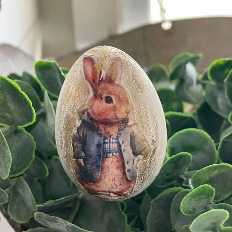 🐰🥚Vintage Rabbit Easter Eggs