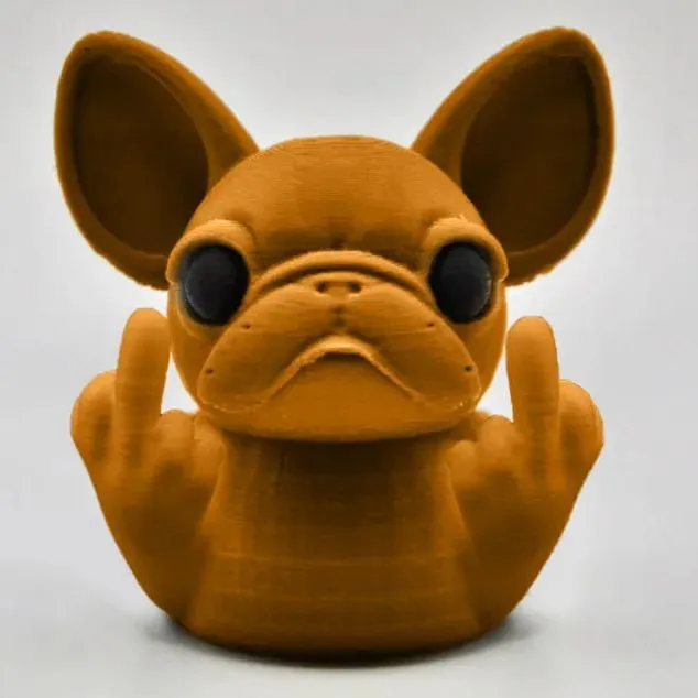 🤣Middle Finger French Bulldog Duck