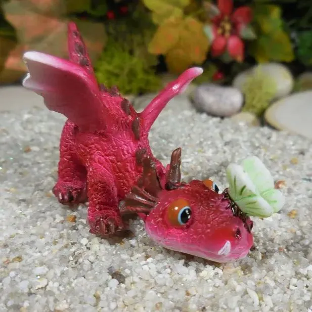 🔥🔥2025 Mother's Day Gift 50% Off--Miniature Green Dragon Reading on Giant Book Figurine