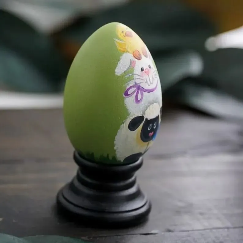 🔥🔥2025 Easter Gift 50% Off--Wooden Easter Egg