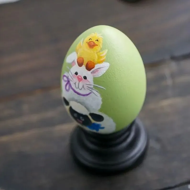 🔥🔥2025 Easter Gift 50% Off--Wooden Easter Egg