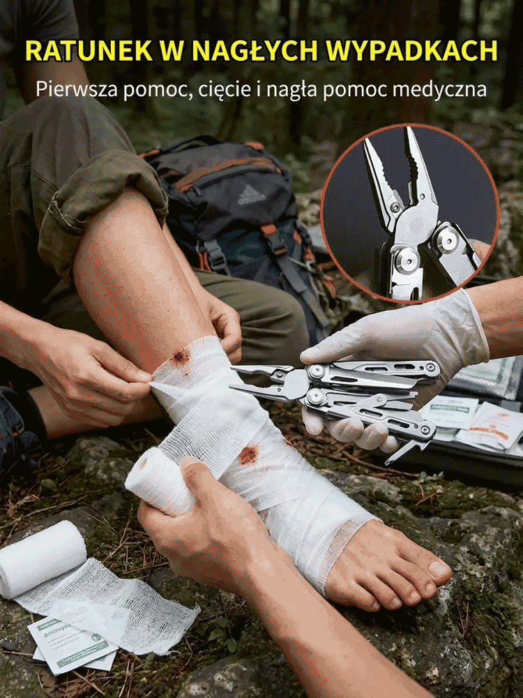 19-w-1 Wielofunkcyjne Kombinerki Survivalowe na Zewnątrz