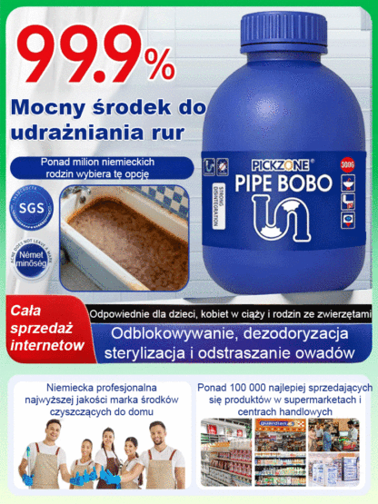 【🚫 Zatkane rury? Jedna szklanka udrażniacza odpływów i udrożnia je w 5 minut!】✅ Łatwy w użyciu