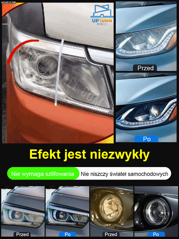 Płyn do naprawy i rozjaśniania reflektorów samochodowych