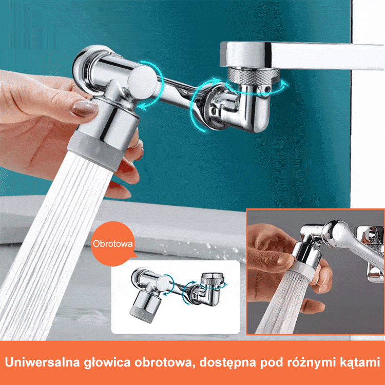 Uniwersalny kran z ramieniem robota