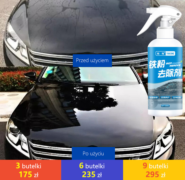 Neutralny spray do usuwania rdzy