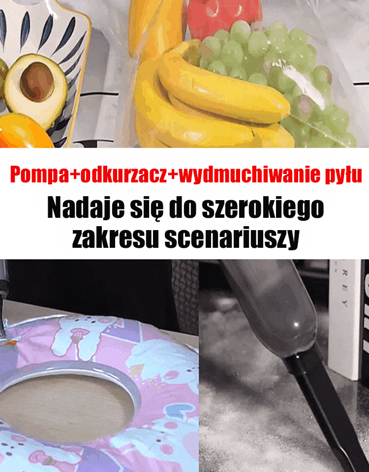 Przenośny odkurzacz wielofunkcyjny