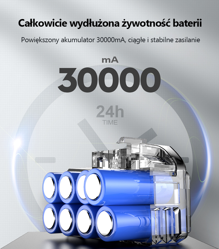 Elektryczna kosiarka do trawy z akumulatorem litowym