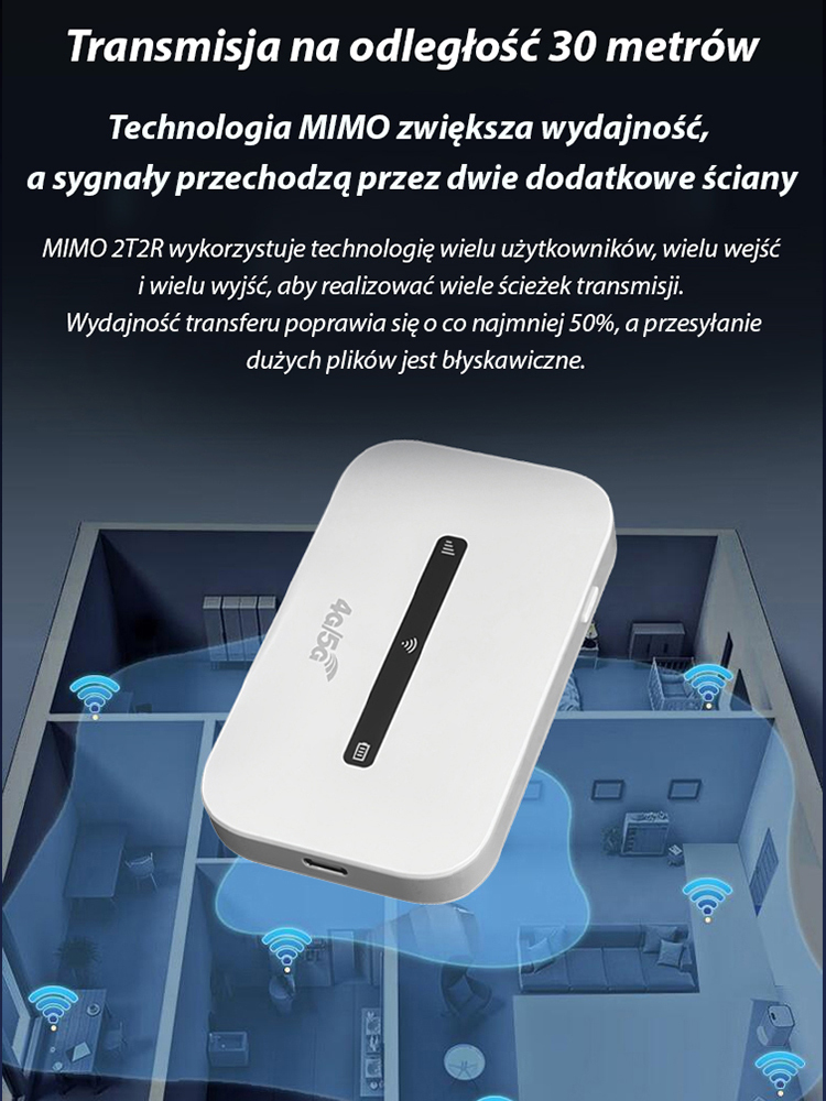 Zawsze z WiFi. Prosta obsługa, stabilny sygnał
