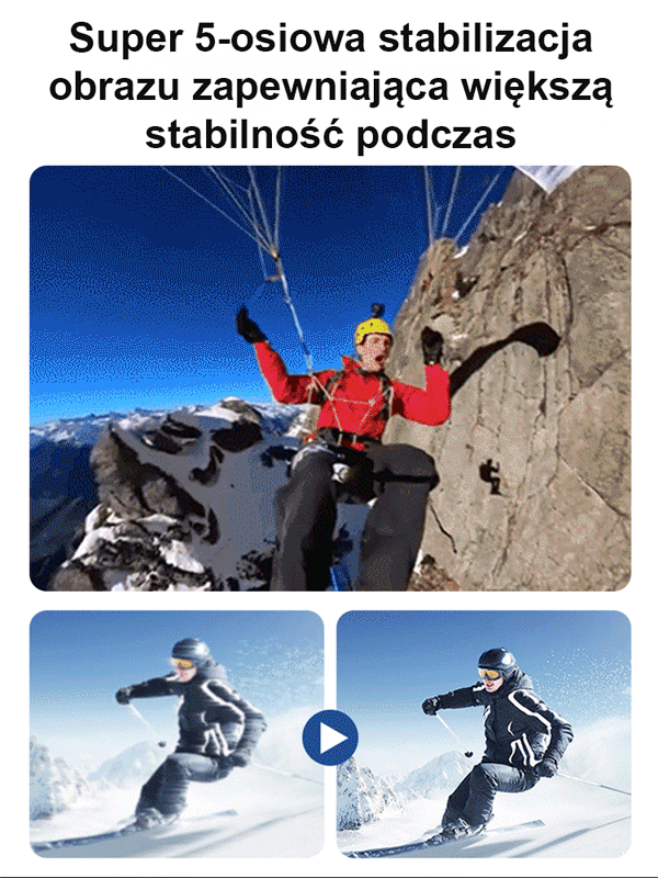 【Kieszonkowy mały aparat】 Przenośny rejestrator z ekranem