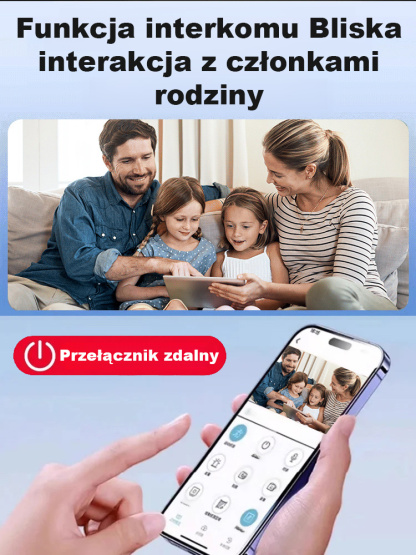 Możesz oglądać i nagrywać zdalnie w dowolnym momencie. Dzięki wyraźnej funkcji podczerwieni w nocy zobaczysz wyraźnie nawet w najciemniejsze noce.