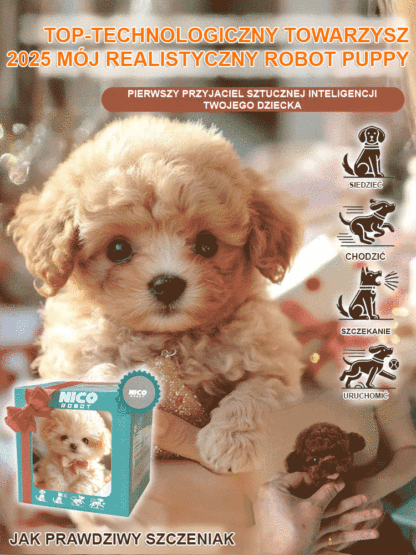 【Bezpłatny okres próbny】🐶Bionic AI Intelligent Pet Companion: Koniec z troską o opiekę nad psem! 🌟