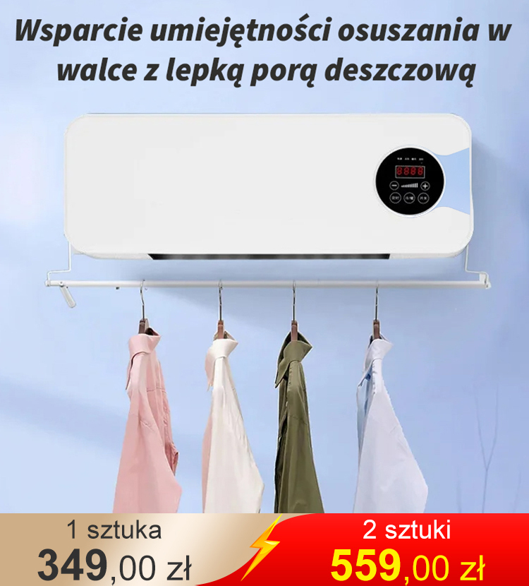 Przenośny mały klimatyzator ścienny do użytku domowego