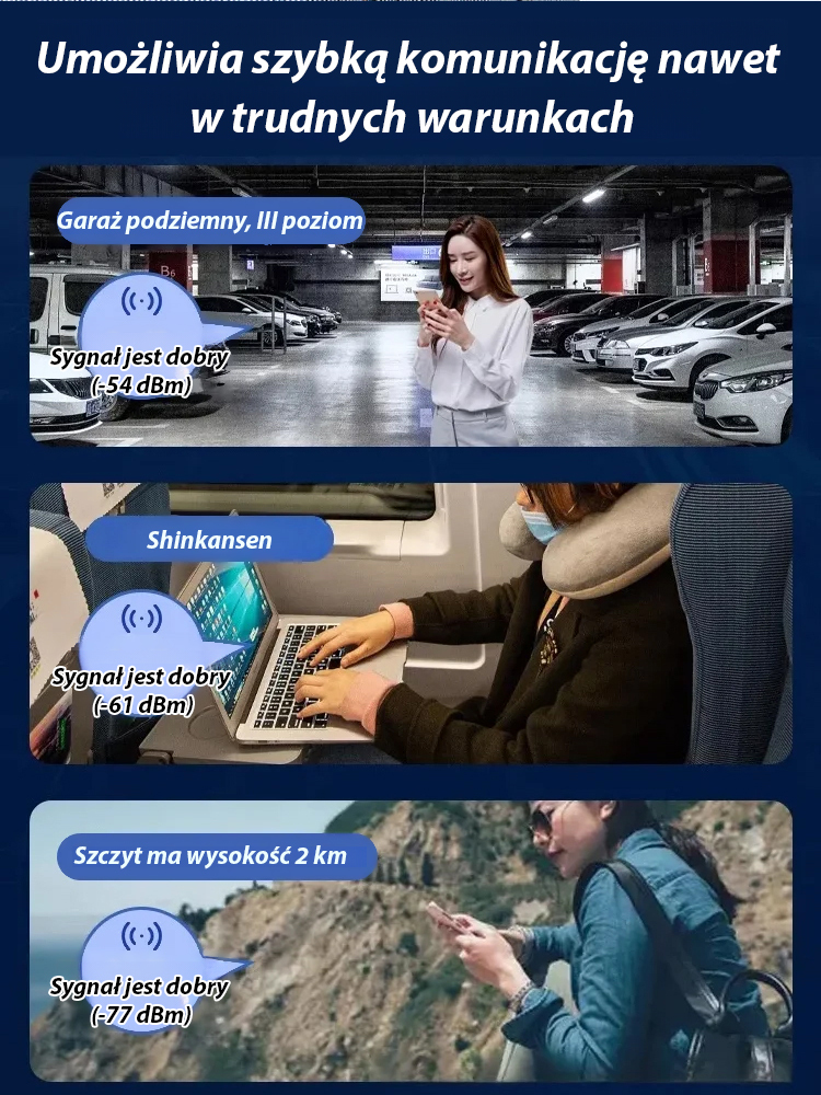 Zawsze z WiFi. Prosta obsługa, stabilny sygnał