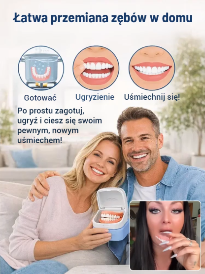 【Twardość diamentu】 Jedz steki bez strachu. 🦷✨