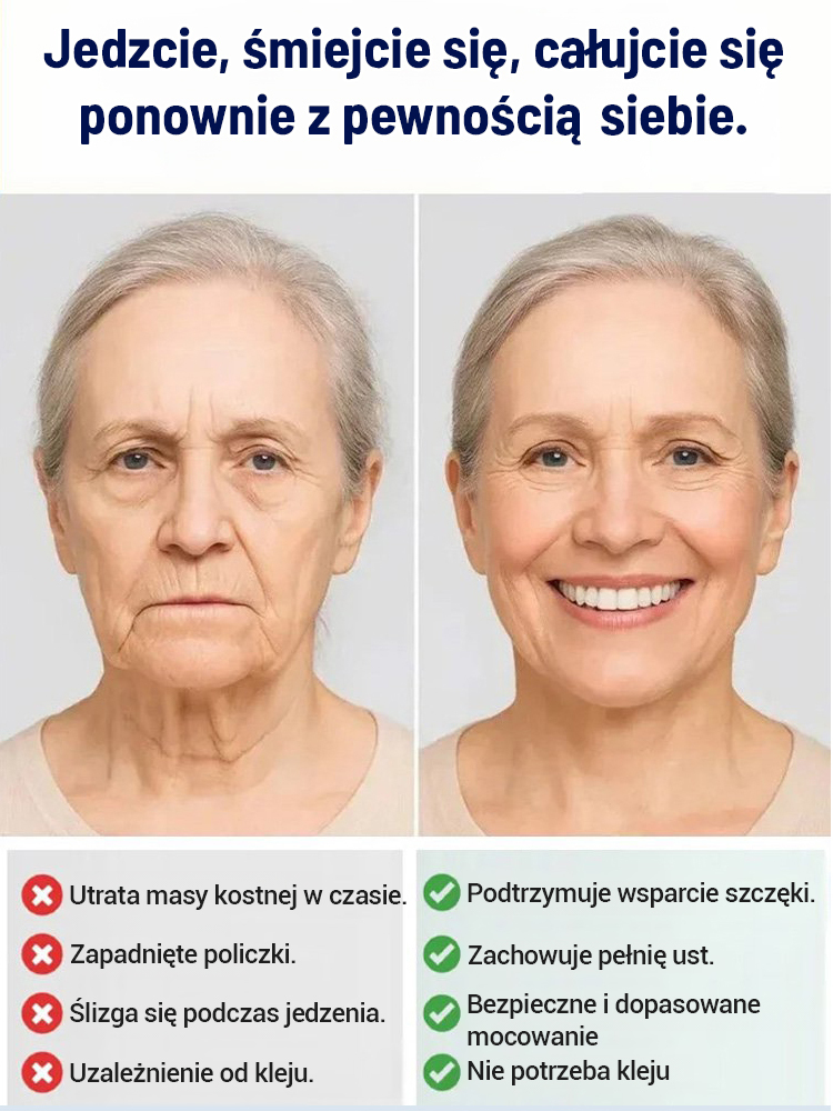 【Twardość diamentu】 Jedz steki bez strachu. 🦷✨