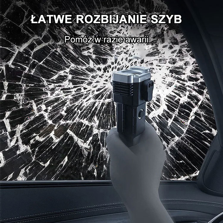 Wielofunkcyjna latarka COB