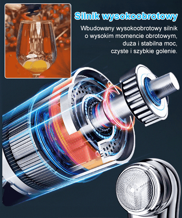 Przenośna golarka elektryczna