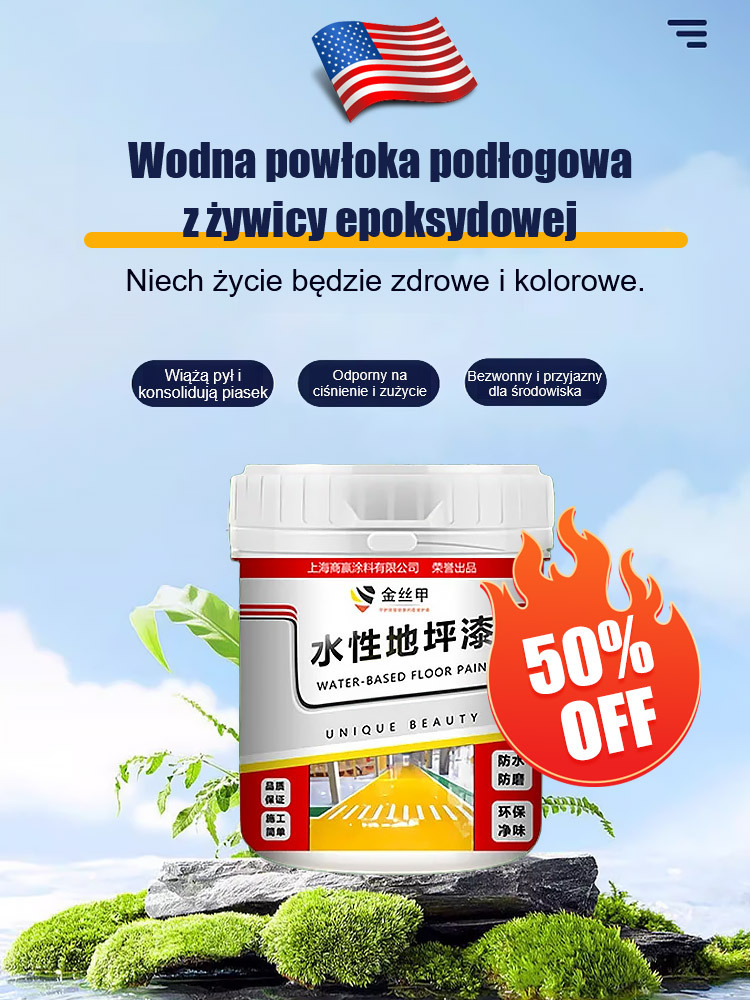 Wodna farba epoksydowa do podłóg