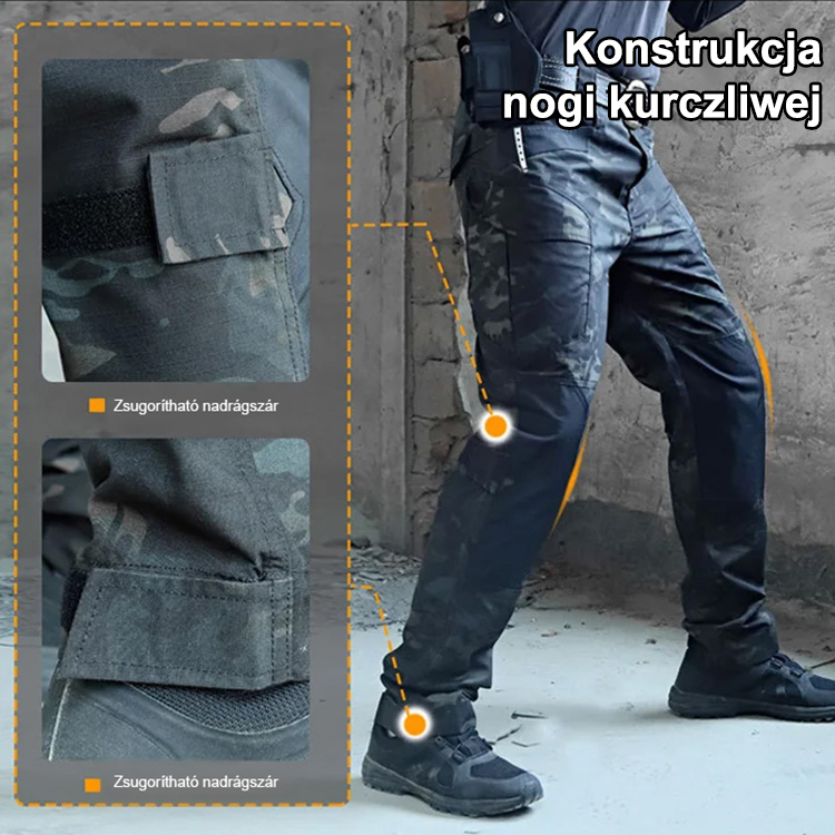 Nowe spodnie taktyczne IX6 Raider dla mężczyzn✨ Odporny na zarysowania, wytrzymały, wiatro- i wodoodporny