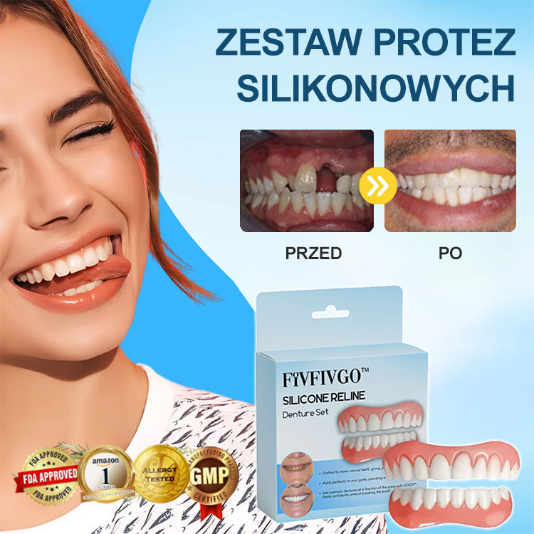 Idealny zestaw protez do perfekcyjnego uśmiechu