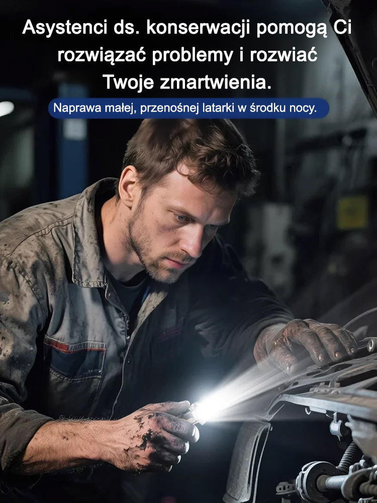 🔦 Mały brelok, GIGANTYCZNA moc: 10 000 lumenów! Niemiecka technologia OSRAM i powerbank 20 000 mAh w Twojej kieszeni.