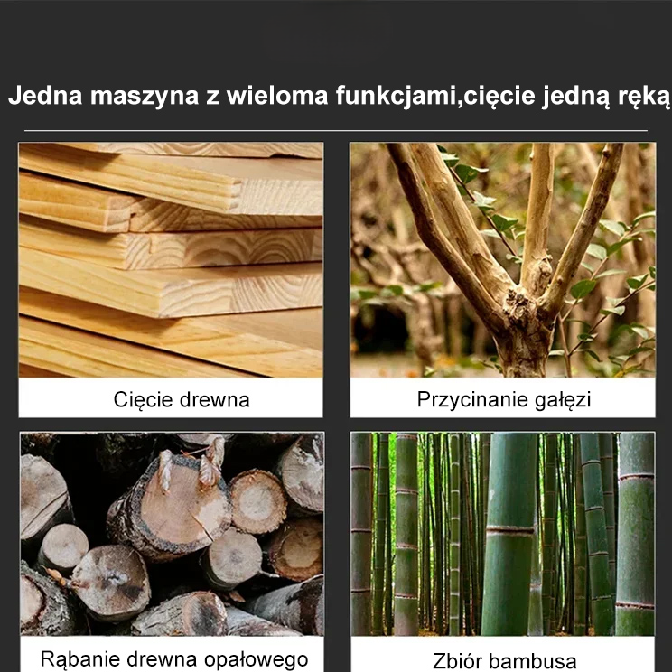 4-calowa jednoręczna pilarka litowa