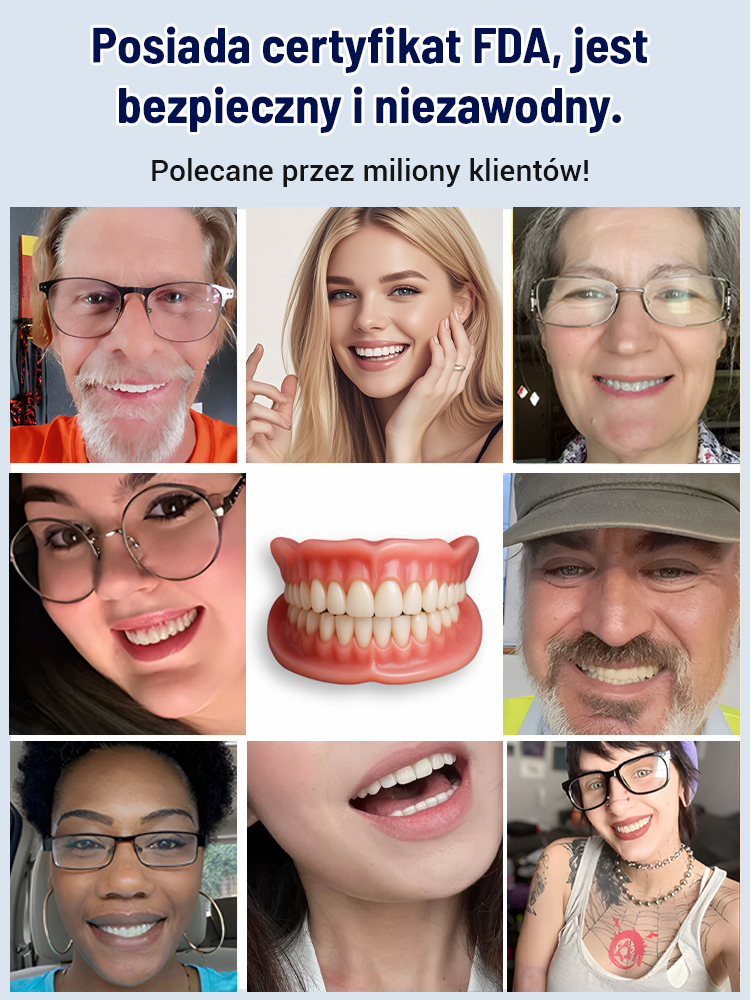 【Twardość diamentu】 Jedz steki bez strachu. 🦷✨