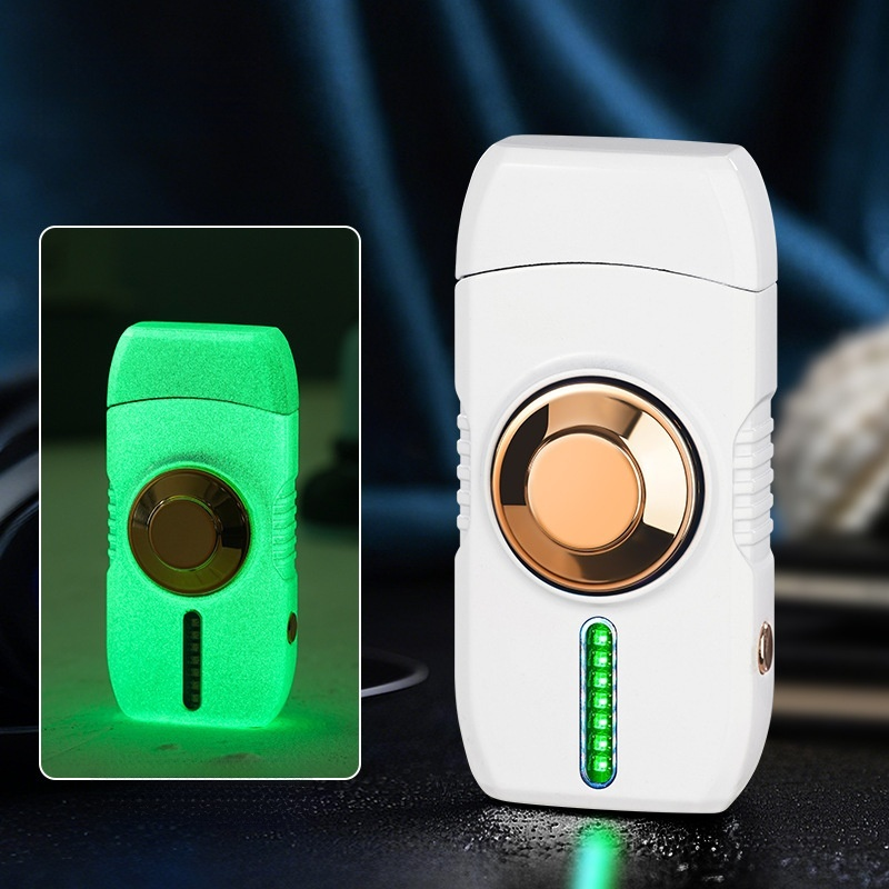 【Bezpłatna wersja próbna】【Wielokolorowe Efekty Świetlne】Metaliczna Inteligentna Zapalniczka Sterowana Głosem