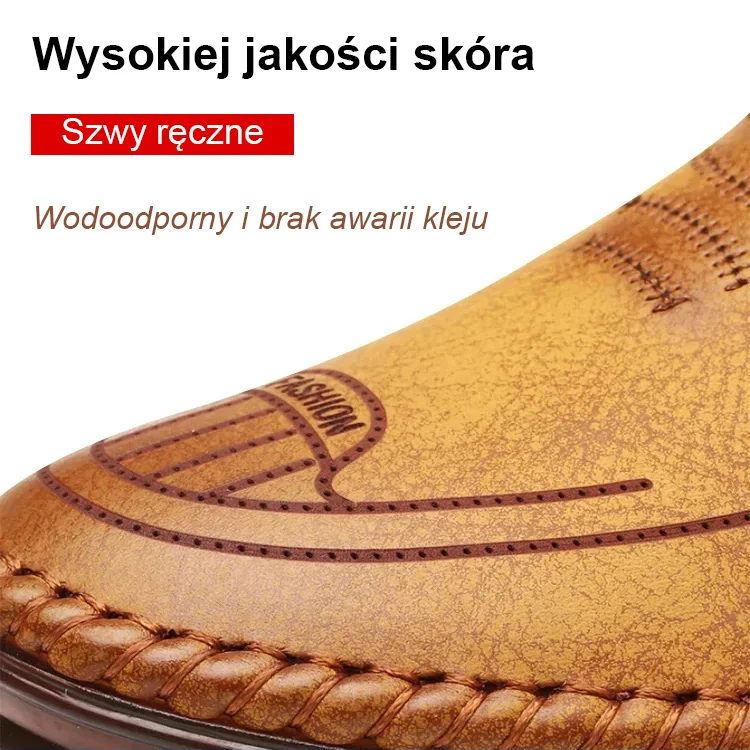 Skórzane buty na co dzień