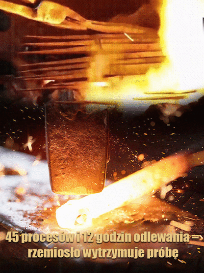 Masz dość tępych noży, które miażdżą pomidory zamiast je kroić? 🍅 Przedstawiamy nóż Thomas Aki – kuty w temperaturze tysięcy stopni z hartowanej stali wysokowęglowej 🇯🇵.