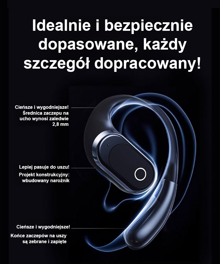 【Przetłumacz na 144 języki】🎧 Inteligentny zestaw słuchawkowy do tłumaczenia