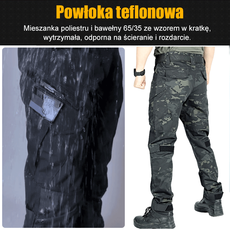 Nowe spodnie taktyczne IX6 Raider dla mężczyzn✨ Odporny na zarysowania, wytrzymały, wiatro- i wodoodporny
