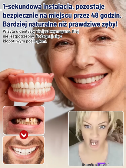 【Twardość diamentu】 Jedz steki bez strachu. 🦷✨