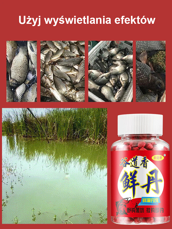 【Złów rybę w kilka sekund】 Cząsteczki świeżej przynęty z białka zwierzęcego 🐟 Kup teraz i zostań mistrzem wędkowania!