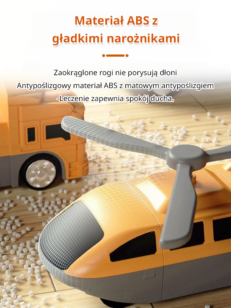 Różnorodne zabawki do montażu pojazdów wykorzystujących technologię magnetyczną