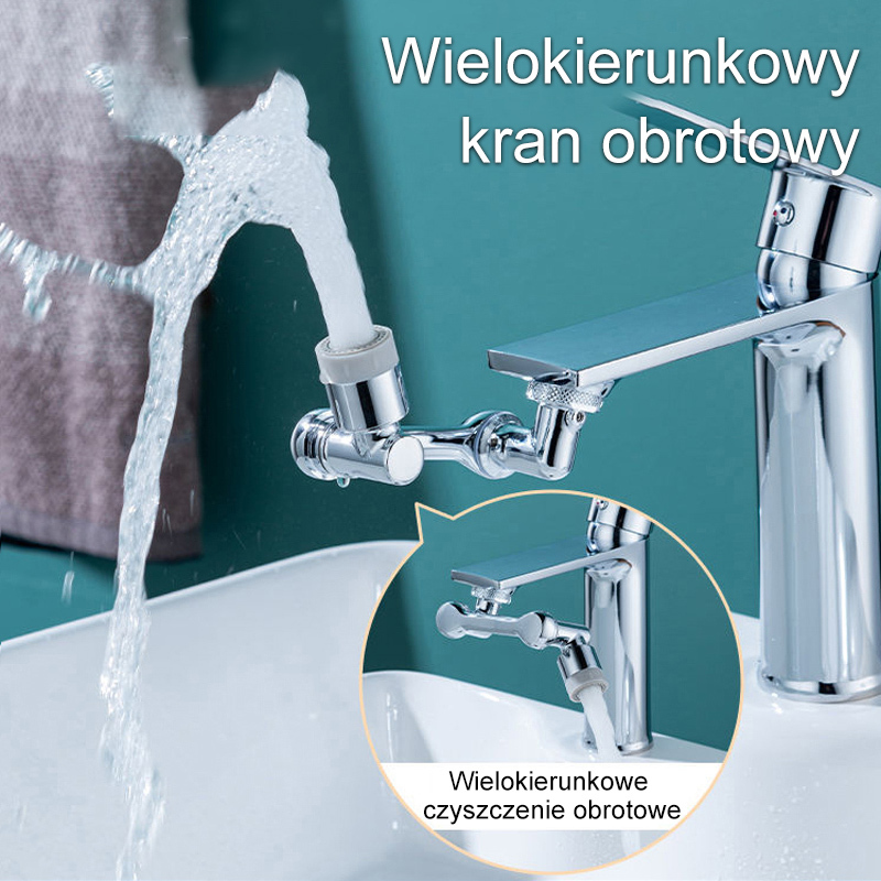 Uniwersalny kran z ramieniem robota