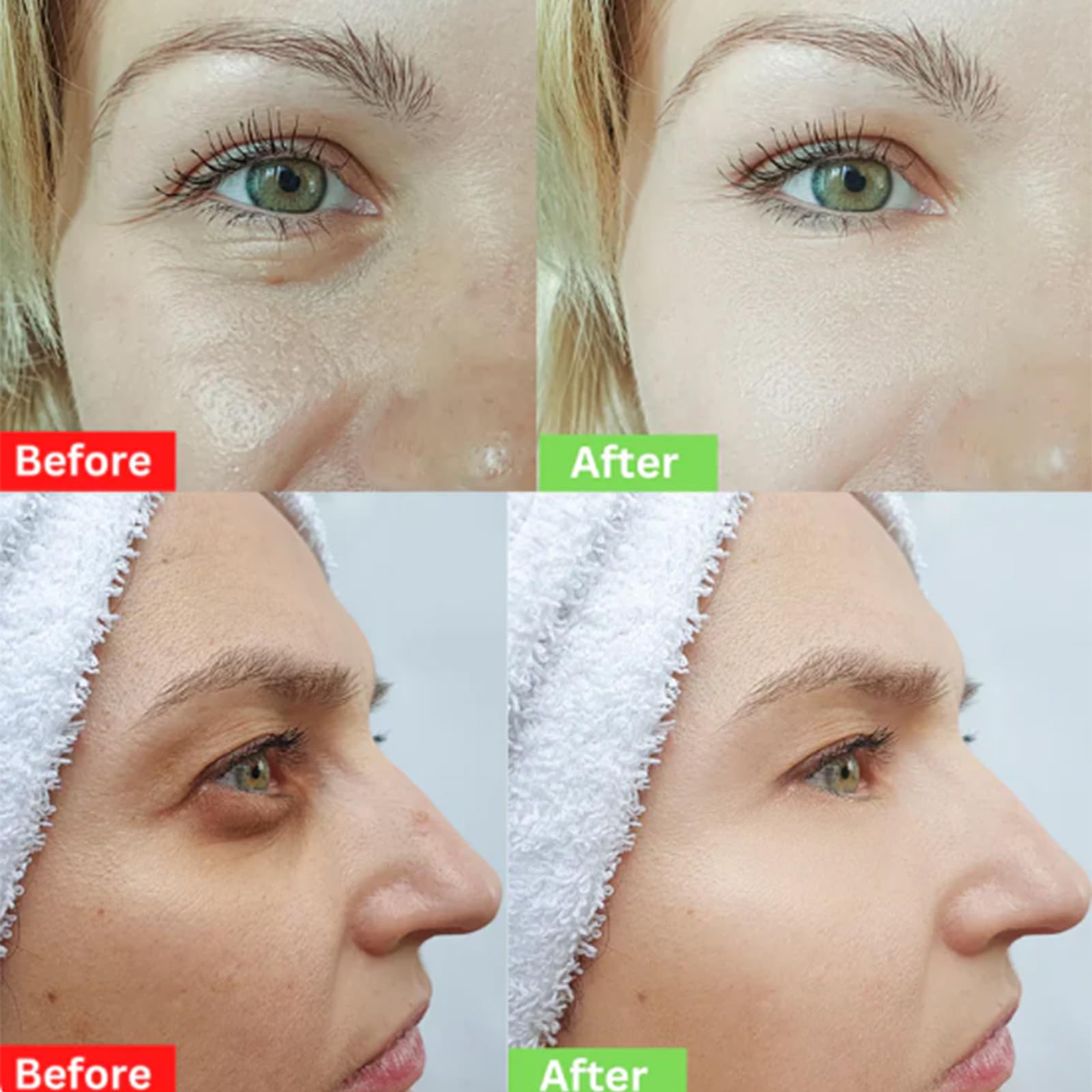 Instant Eye Firm Cream.Temporary Eye Tightener for Dark Circles.Puffiness & Bags