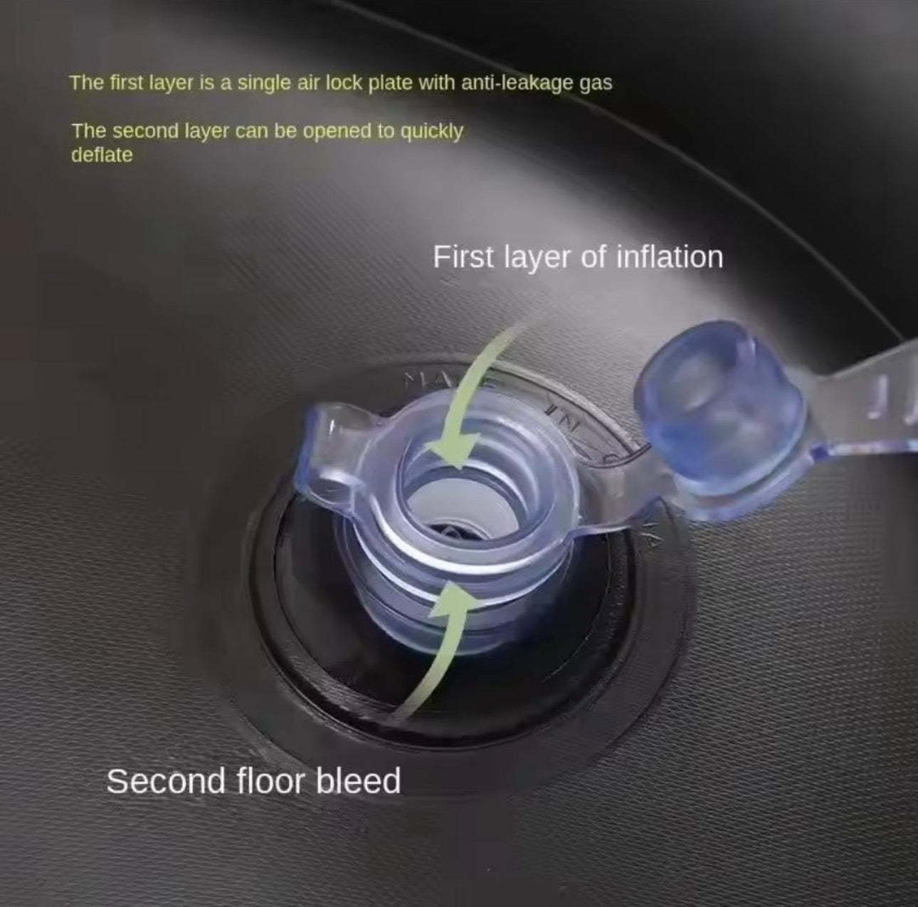 Luxury Inflatable Lounge Chair with Ottoman – Modern Air Sofa Set for Living Room & Bedroom