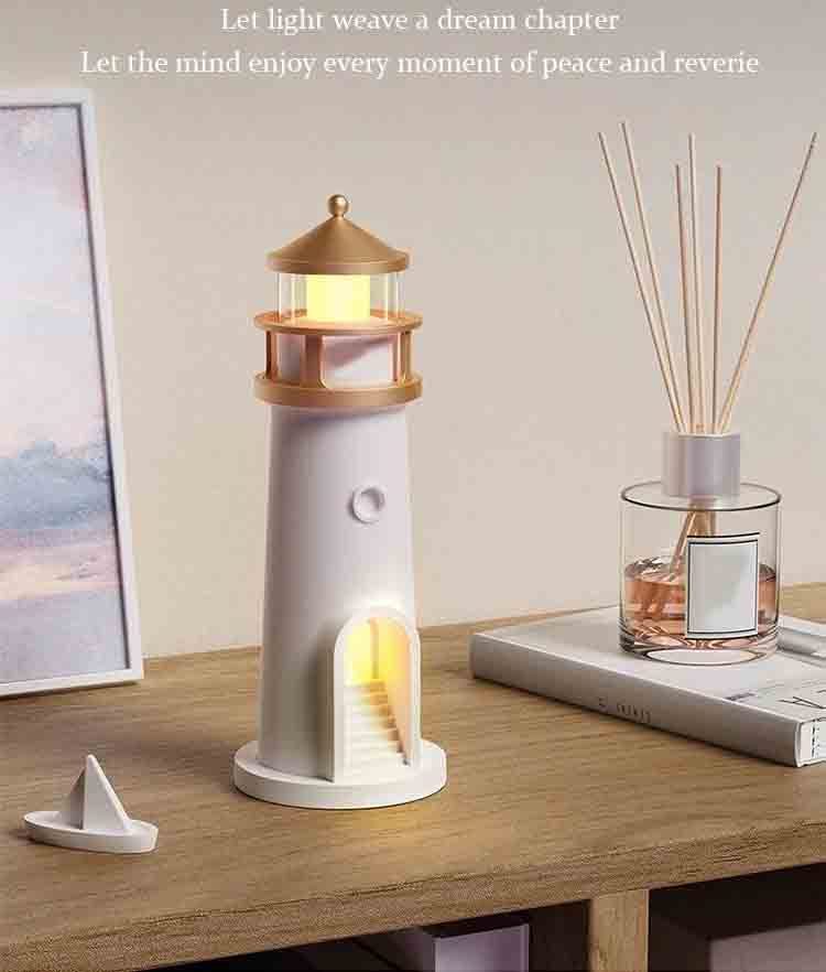 Premium Lighthouse Night Lamp  Decorative Bedroom Table Lamp, Cozy Home Décor