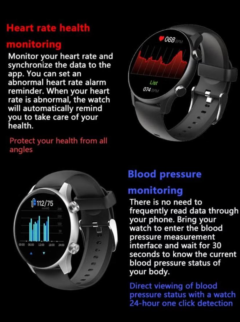 Smart watch V600 Max With ECG and Blood Oxygen Apps