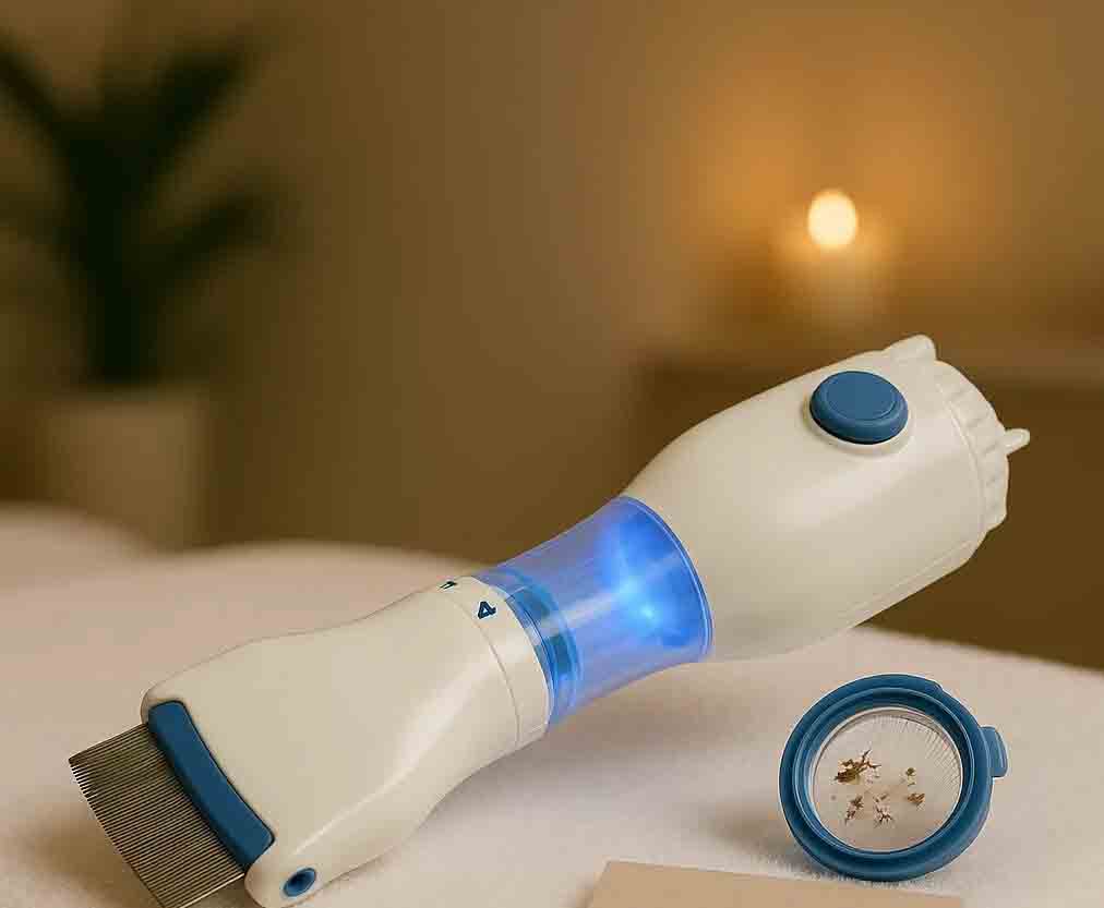 Anti Lice Machine – Electric Lice & Nit Removal Comb with Filter