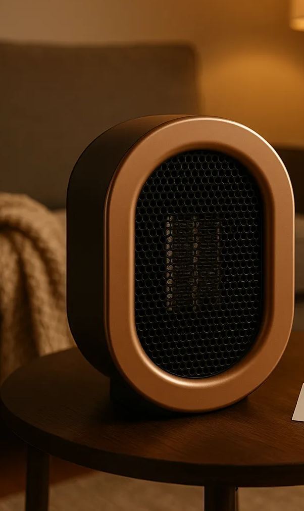 Portable Electric Air Heater – Mini Ceramic Fan Heater for Bedroom, Office & Bathroom