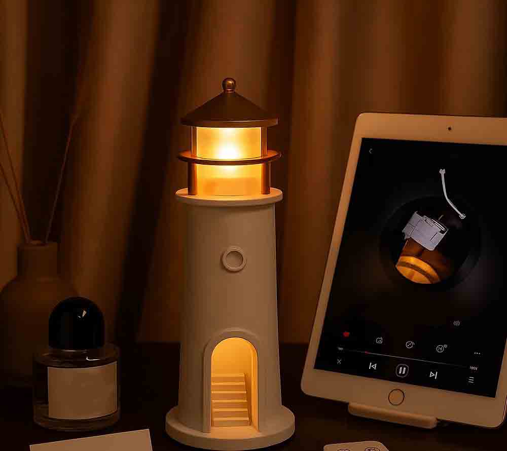 Premium Lighthouse Night Lamp  Decorative Bedroom Table Lamp, Cozy Home Décor