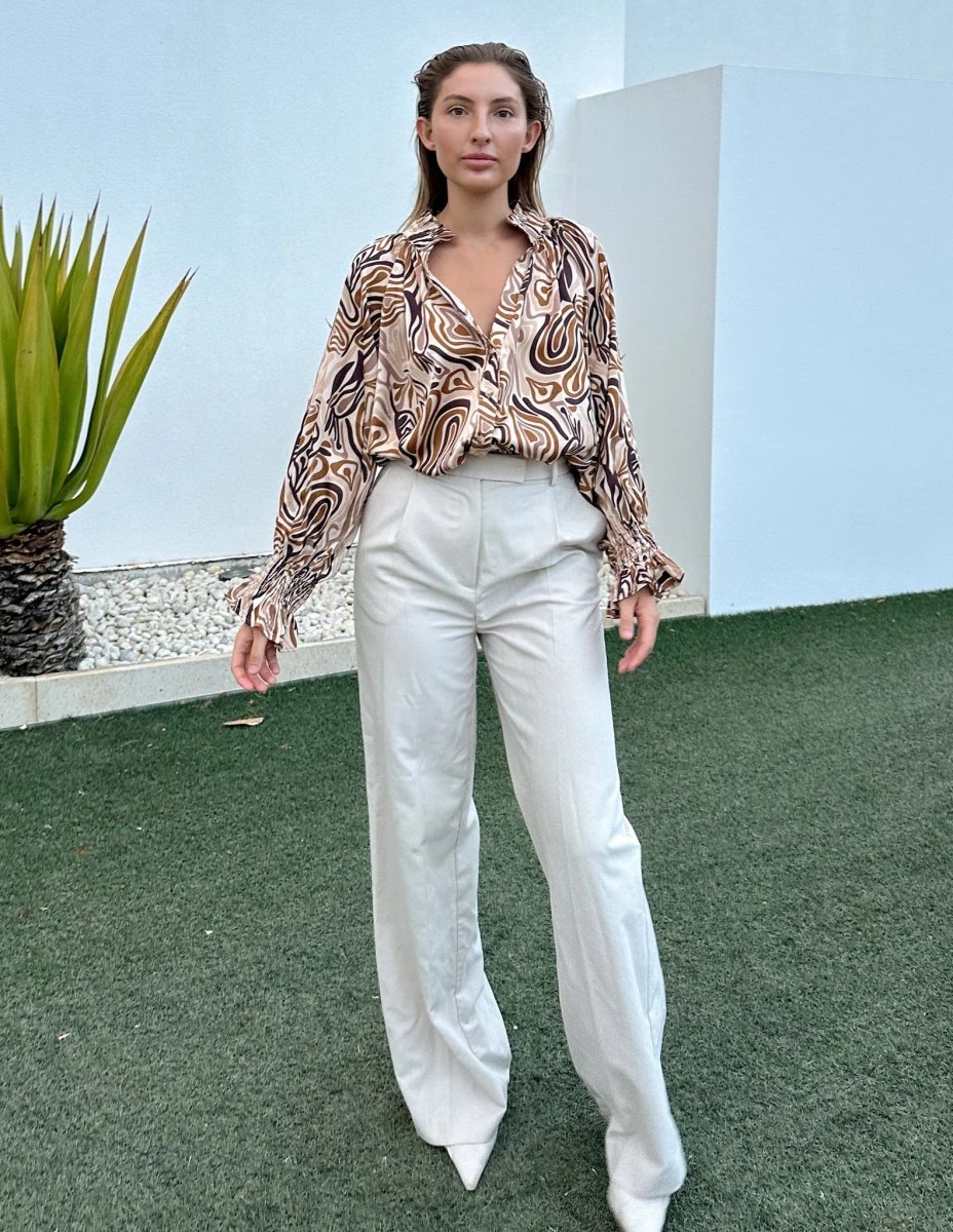 Sevasti Silk Top