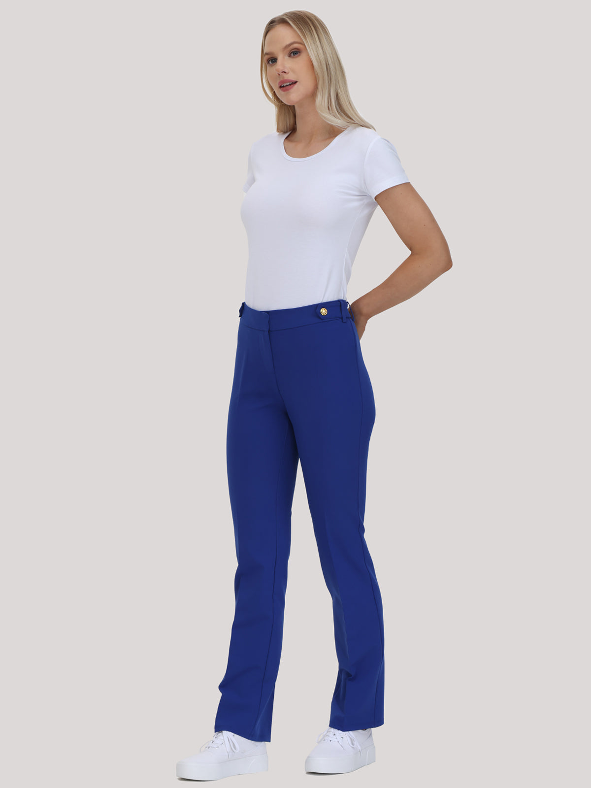 High-Rise Flare Pants
