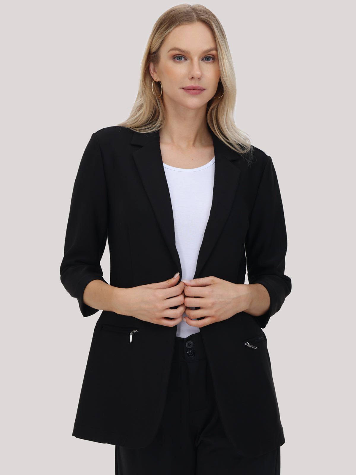 Open Front Blazer