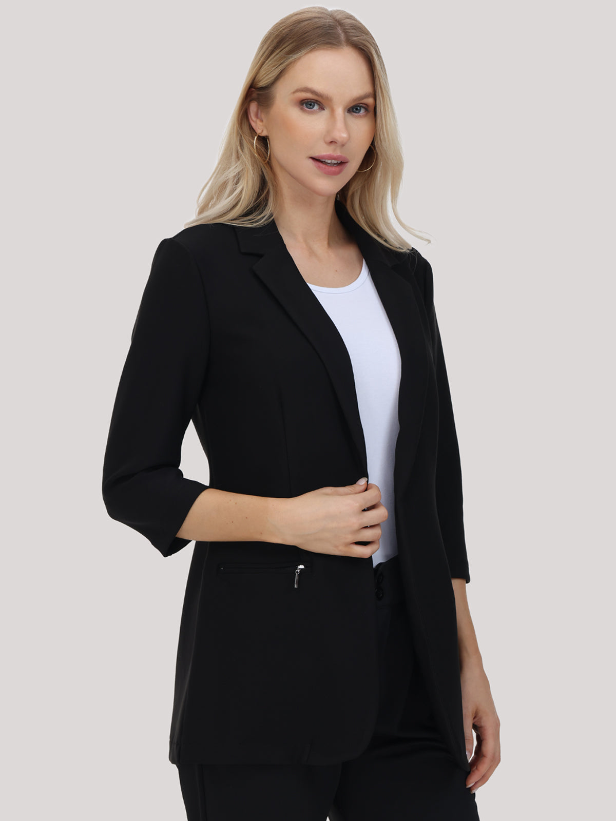 Open Front Blazer