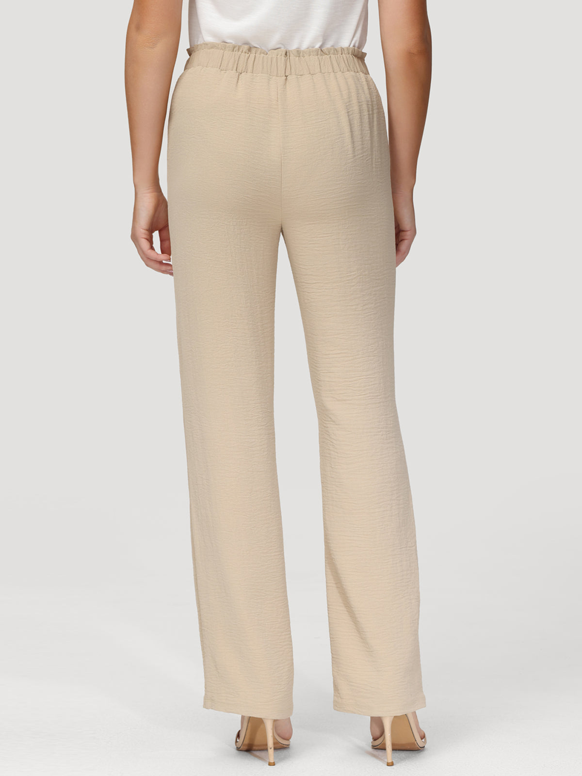 High Waist Drawstring Pants