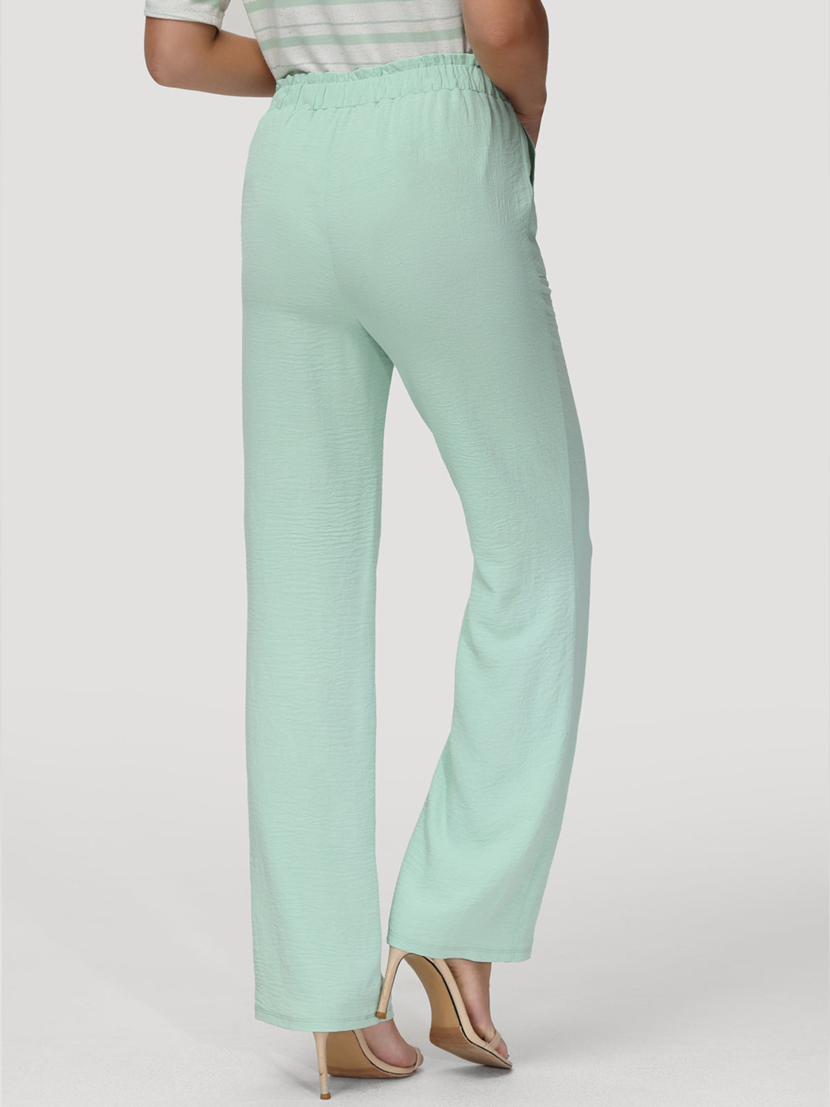 High Waist Drawstring Pants